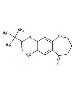 Astatech 7-METHYL-5-OXO-2,3,4,5-TETRAHYDROBENZO[B]OXEPIN-8-YL PIVALATE; 1G; Purity 98%; MDL-MFCD31731258